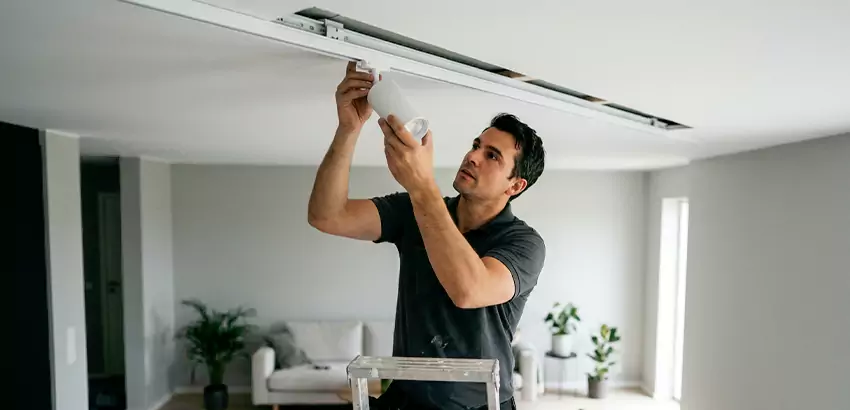 Recessed Track Lighting Installation in Marysville